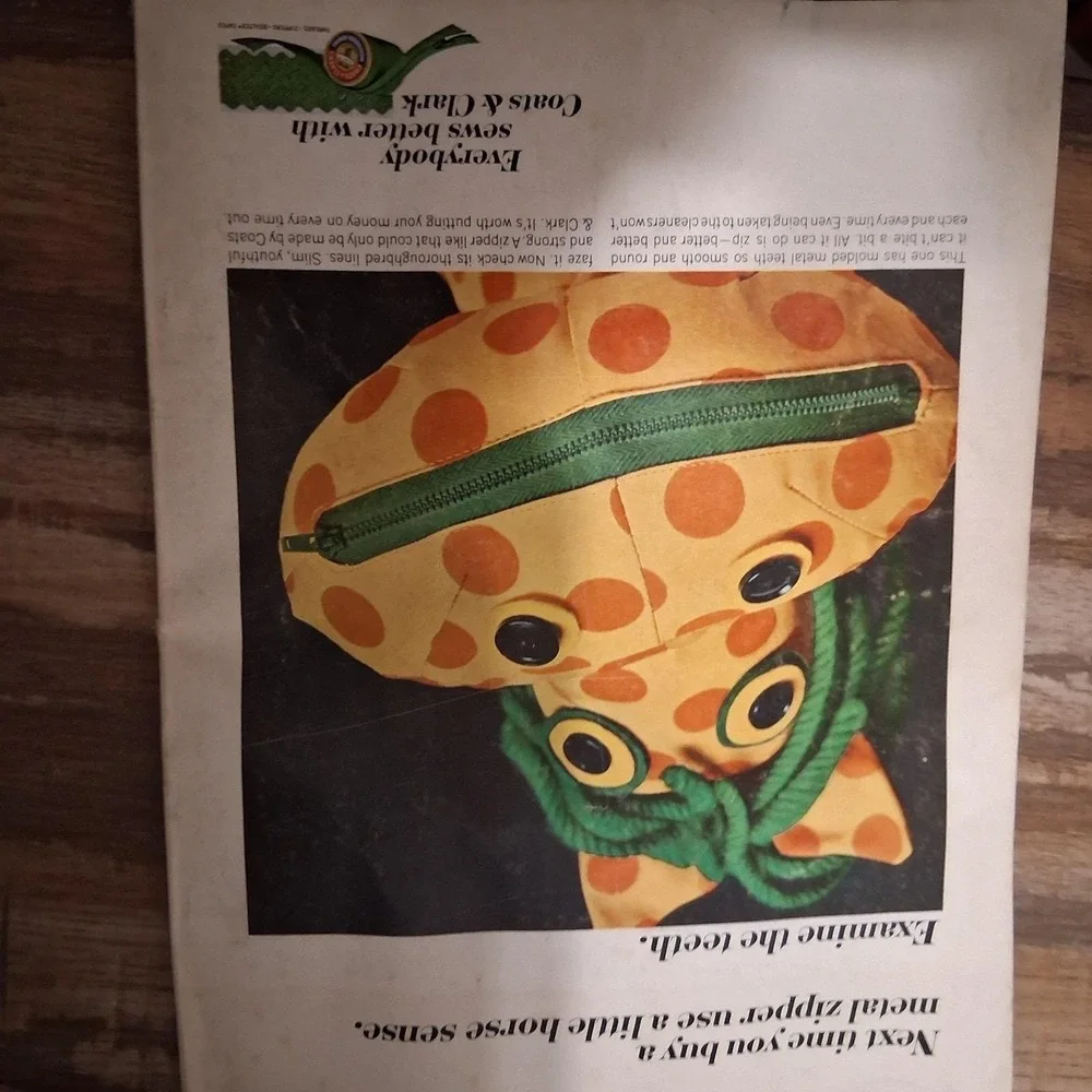 Rare Vintage Singer Showcase 1966 Magazine‎ Mod Fashion Full Color
